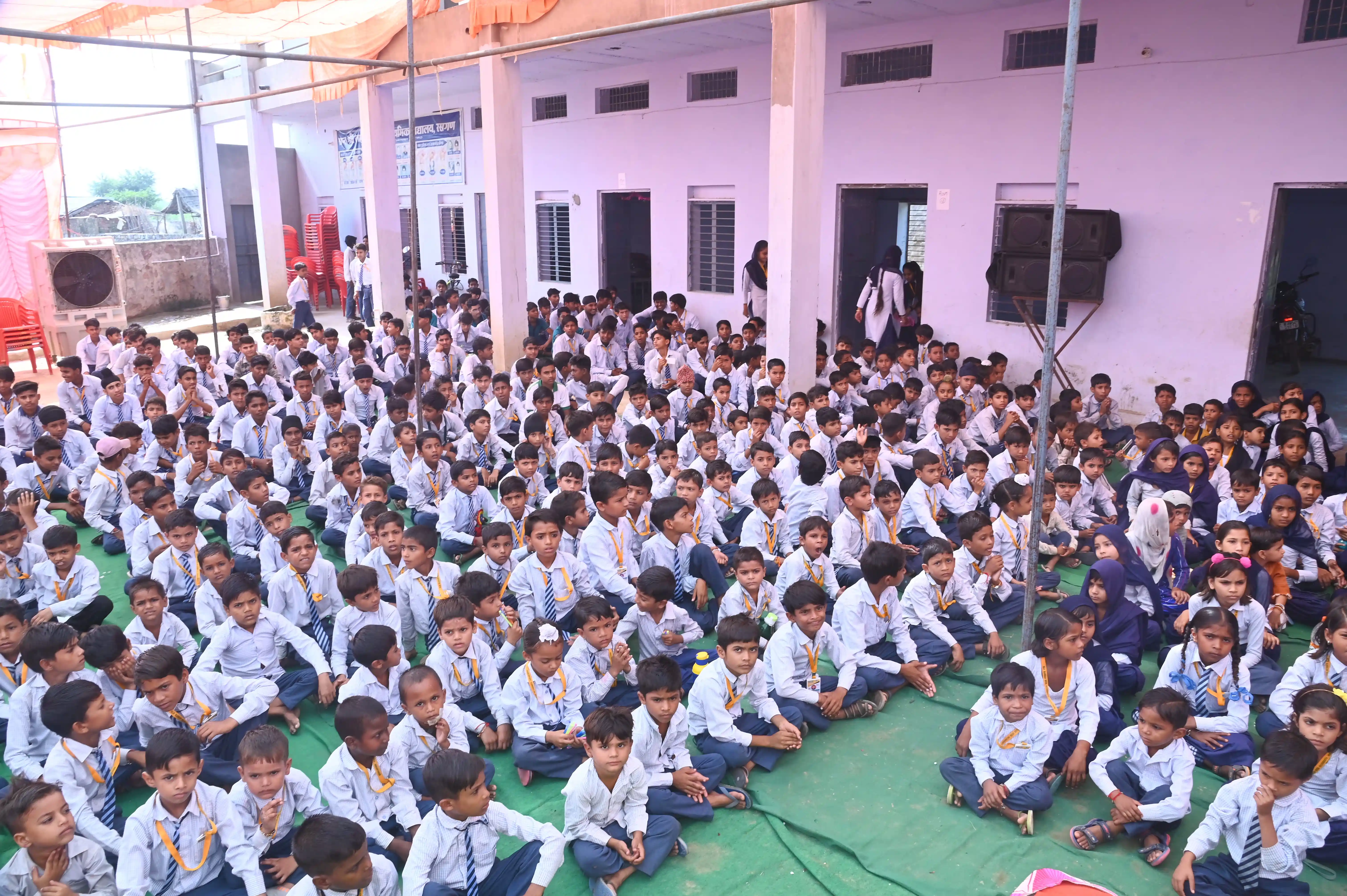 Students learning